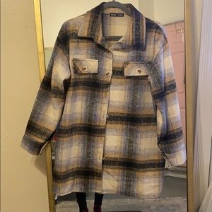plaid shacket